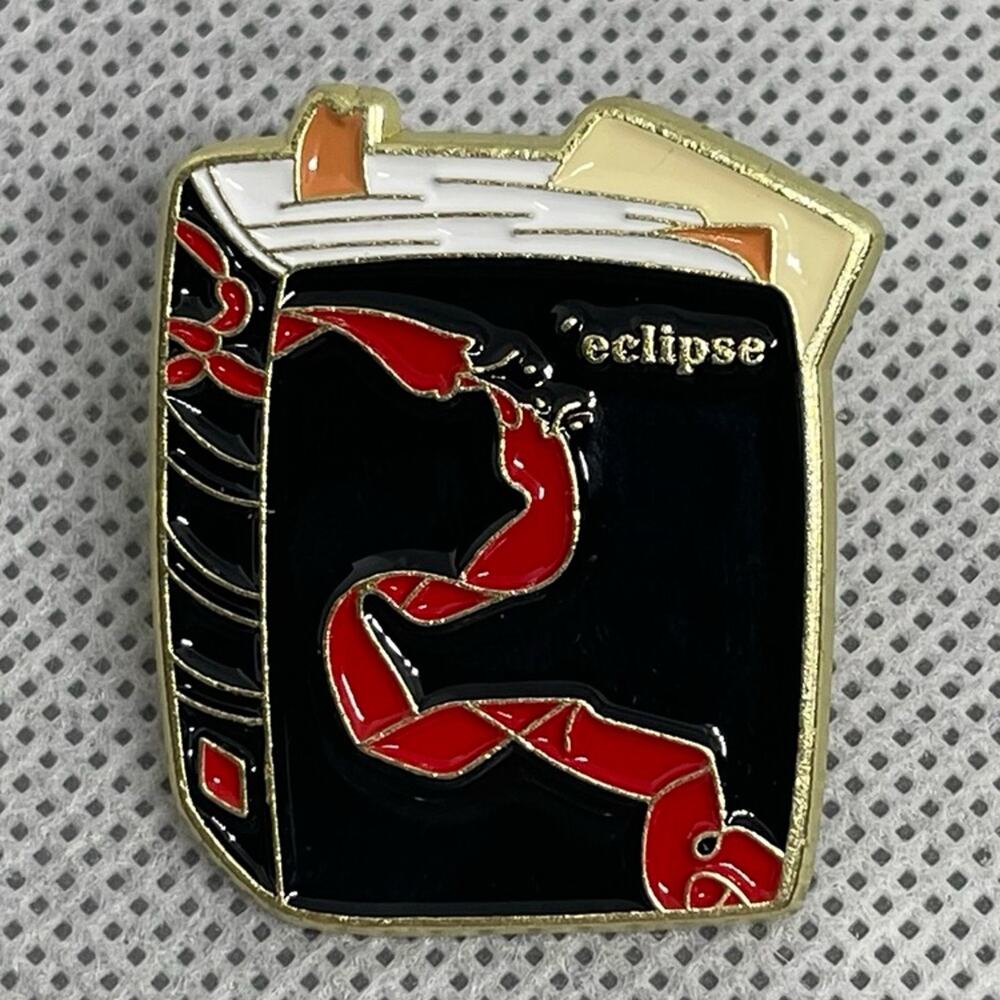 Eclipse ~ Twilight Saga Metal Enamel Book Series Pin